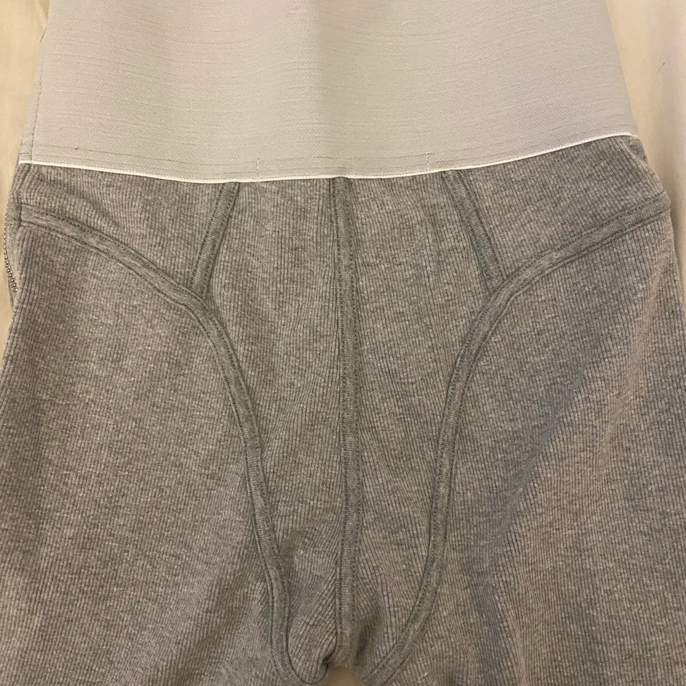Alexander Wang Logo Elastic Leggings Gray size M - Picture 13 of 15
